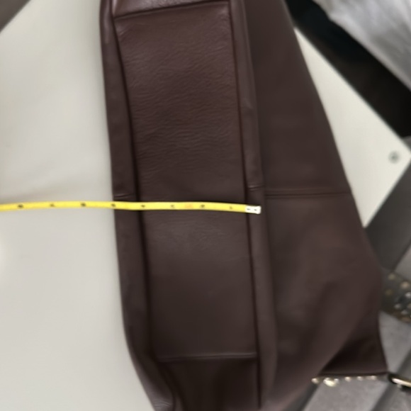 Nordstrom Brown leather studded shoulder bag - Picture 8 of 9